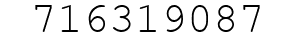 Number 716319087.