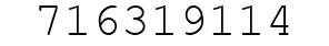Number 716319114.