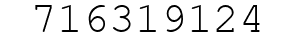 Number 716319124.
