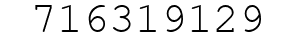 Number 716319129.