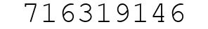Number 716319146.