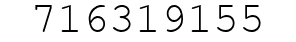 Number 716319155.