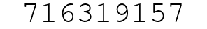 Number 716319157.