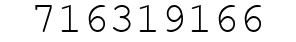 Number 716319166.