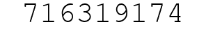 Number 716319174.