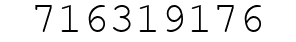 Number 716319176.