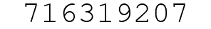 Number 716319207.