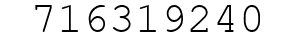 Number 716319240.