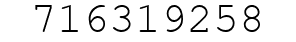 Number 716319258.