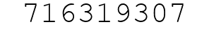 Number 716319307.
