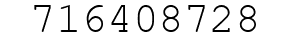 Number 716408728.