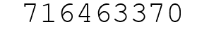 Number 716463370.
