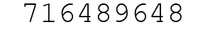 Number 716489648.