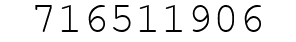 Number 716511906.