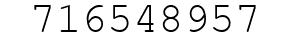 Number 716548957.