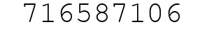 Number 716587106.