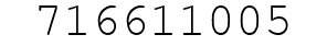 Number 716611005.