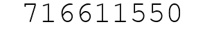 Number 716611550.