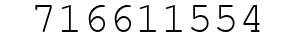Number 716611554.