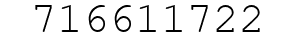 Number 716611722.