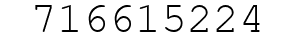 Number 716615224.