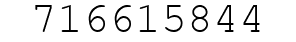 Number 716615844.