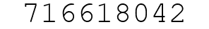 Number 716618042.