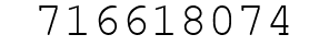 Number 716618074.