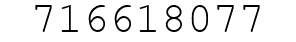 Number 716618077.