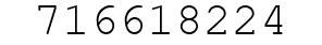 Number 716618224.