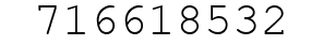 Number 716618532.