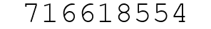 Number 716618554.