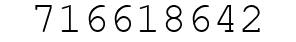 Number 716618642.