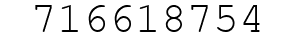 Number 716618754.