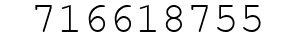 Number 716618755.