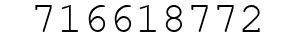Number 716618772.