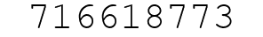 Number 716618773.