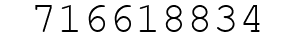 Number 716618834.