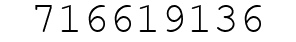 Number 716619136.