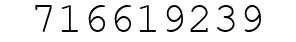 Number 716619239.