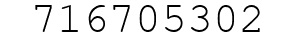 Number 716705302.