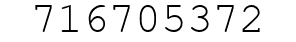 Number 716705372.
