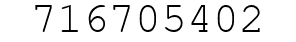 Number 716705402.
