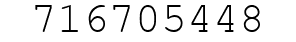 Number 716705448.