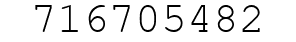 Number 716705482.