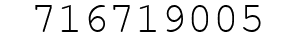 Number 716719005.
