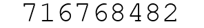 Number 716768482.