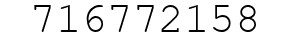 Number 716772158.