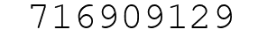 Number 716909129.