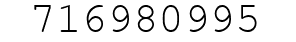 Number 716980995.